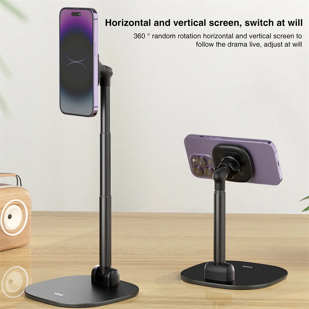 MG-04 Desktop Magnetic Phone Stand Bracket for Magsafe Phone Stand for iPhone 14 13 12 Mini Pro Max Phone Mount Accessories