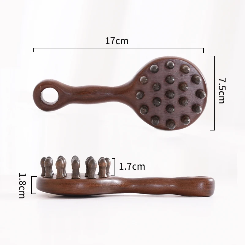 

Head massage scraping tools, long-handled hard-tooth massage comb, scalp meridian comb, multifunctional body massage comb