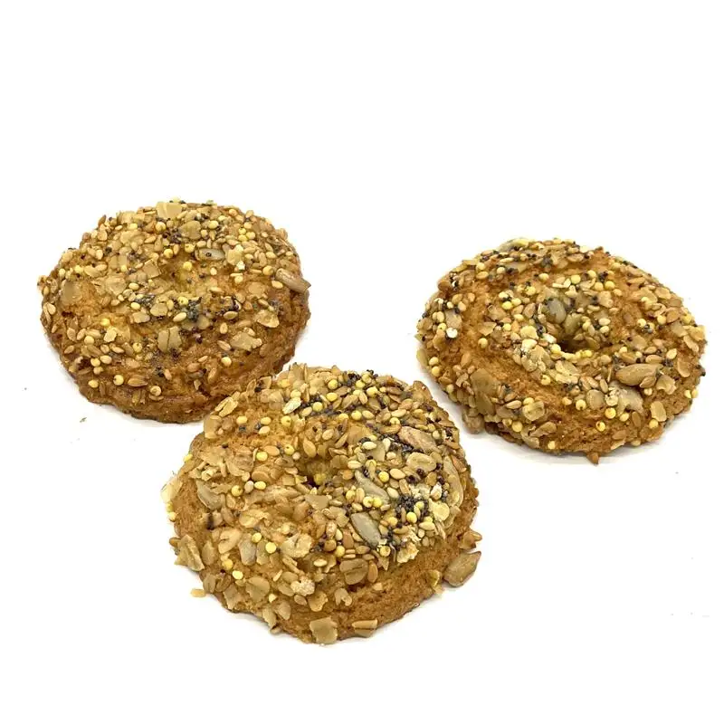 Jesus Pastelaria-Donut Multistereo Branco a Granel, Produtos Dulcinova, 1.9kg