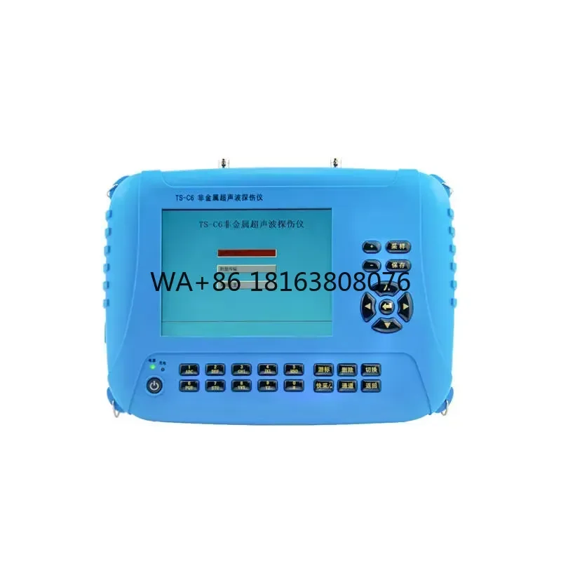 TS-C6 Non-Metallic Ultrasonic Flaw Detector Single Channel Concrete Ultrasonic Tester
