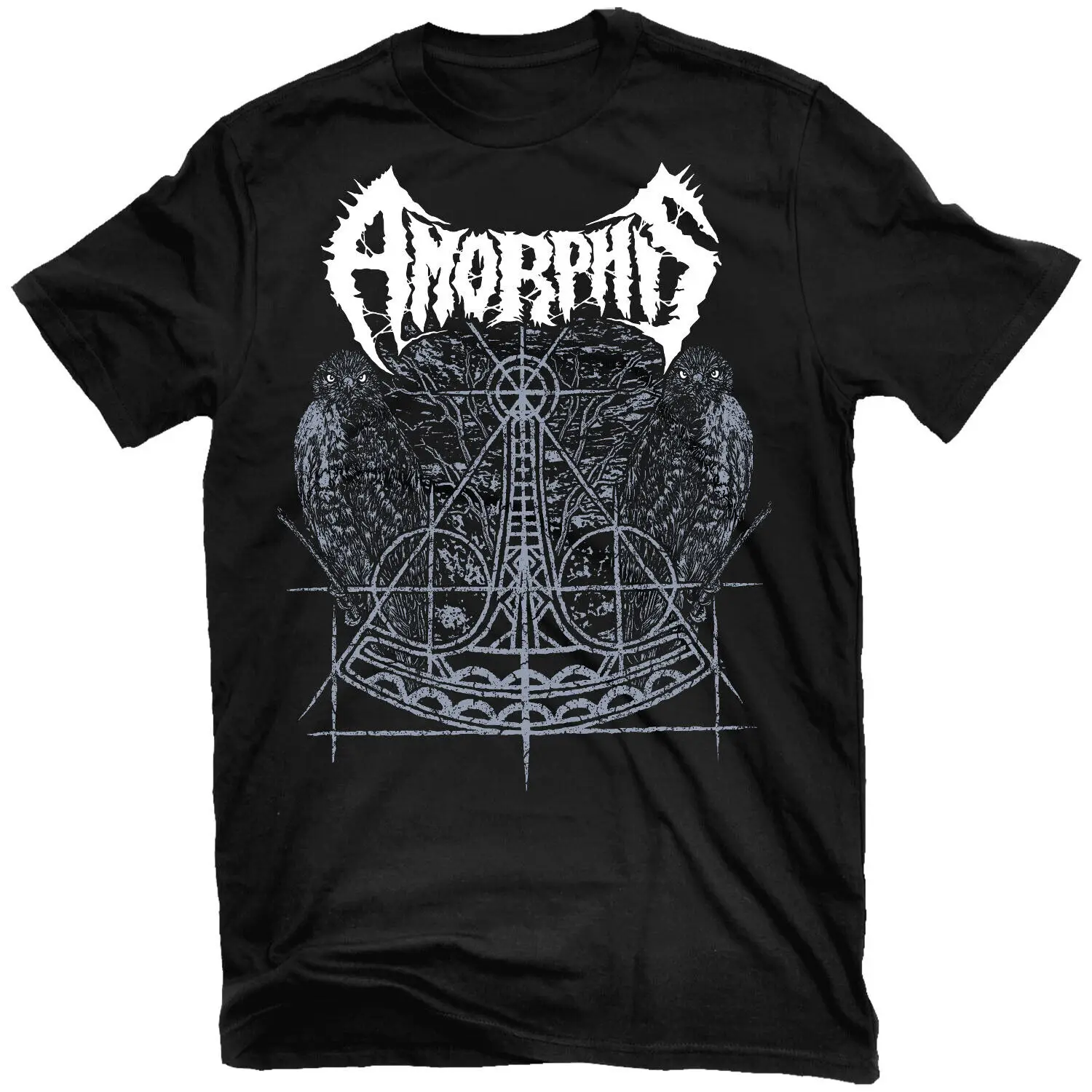 

AMORPHIS Hammer Of Ukko T-Shirt NEW! Relapse Records TS4617