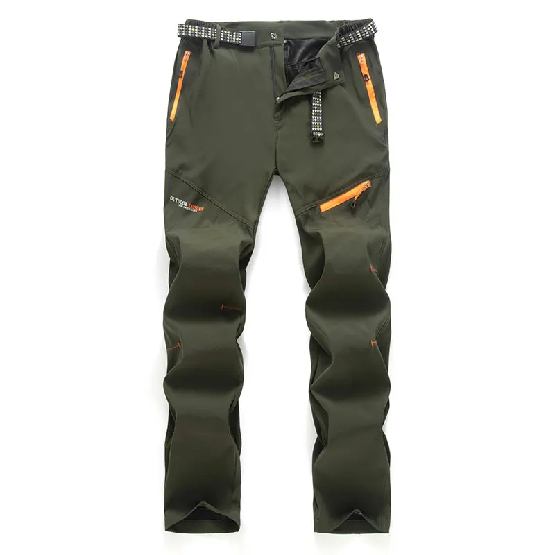 

Spring And Autumn Outdoor Men's Multi-pocket Light Thin Quick-drying Pants Solid Color Elastic Hiking Mountaineering Trousers