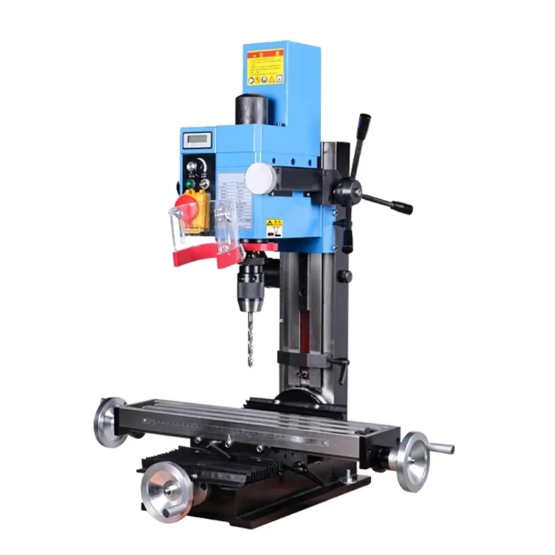 

Мини-домашний фрезерный станок 550 Вт, бесщеточный двигатель, многофункциональный сверлильный станок с цифровым дисплеем