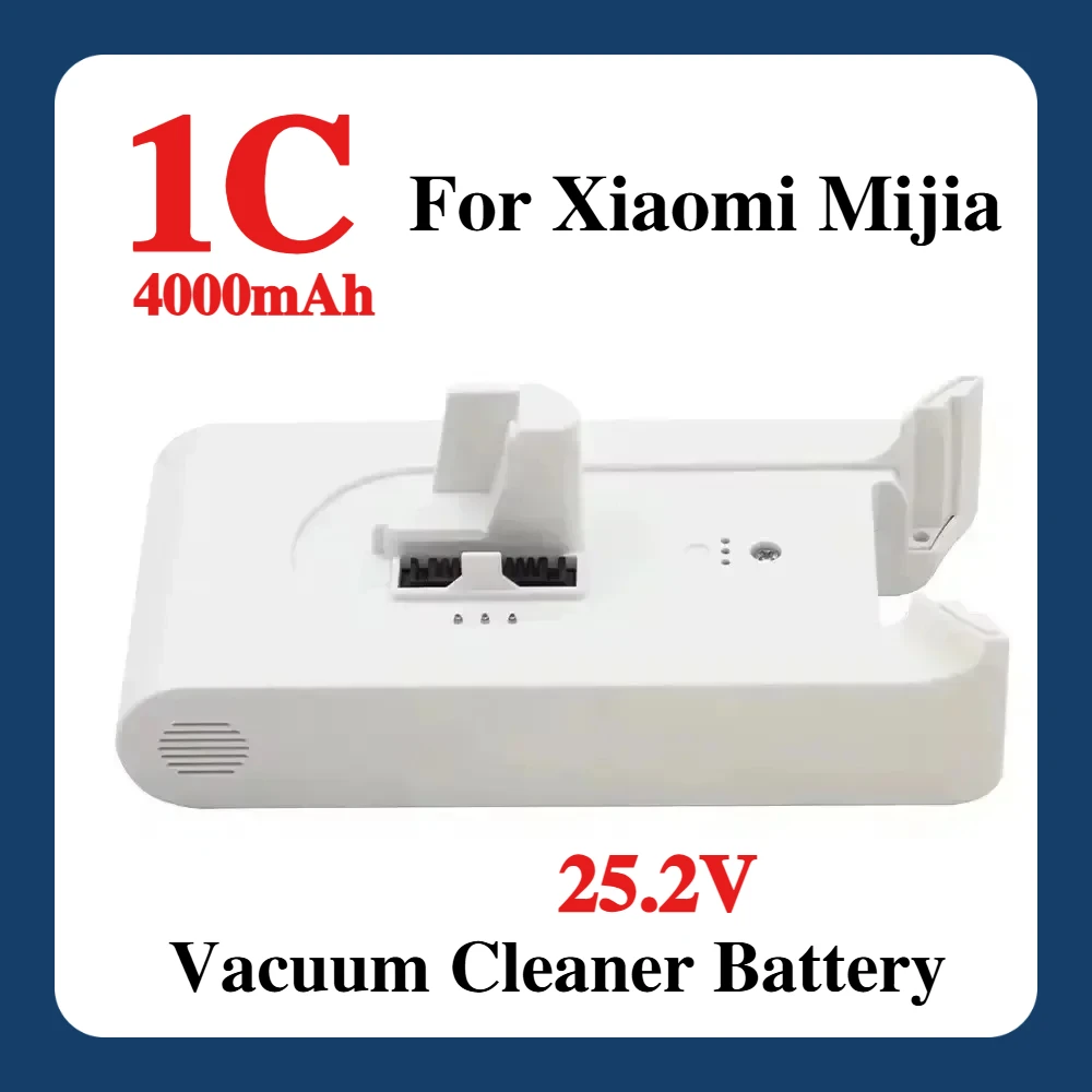 Replacement 4000mAh Battery SCWXCQ02ZHM Battery 1C-P1916-SDI-25R For Xiaomi Mijia Handheld Wireless Vacuum Cleaner Lite 1C NEW