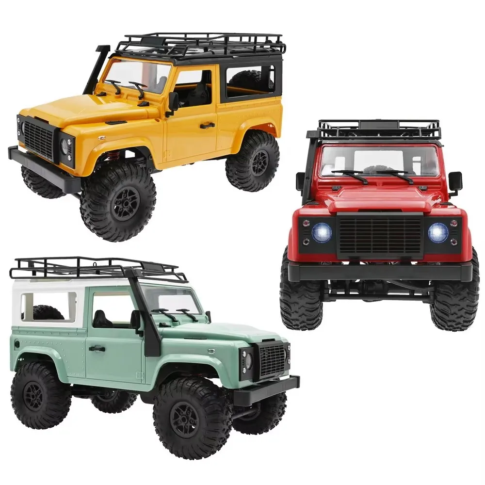 

Радиоуправляемый внедорожник MN Model MN90 D90 Defender 4WD в масштабе 1:12 - Официально лицензированный внедорожник с LED-фарами