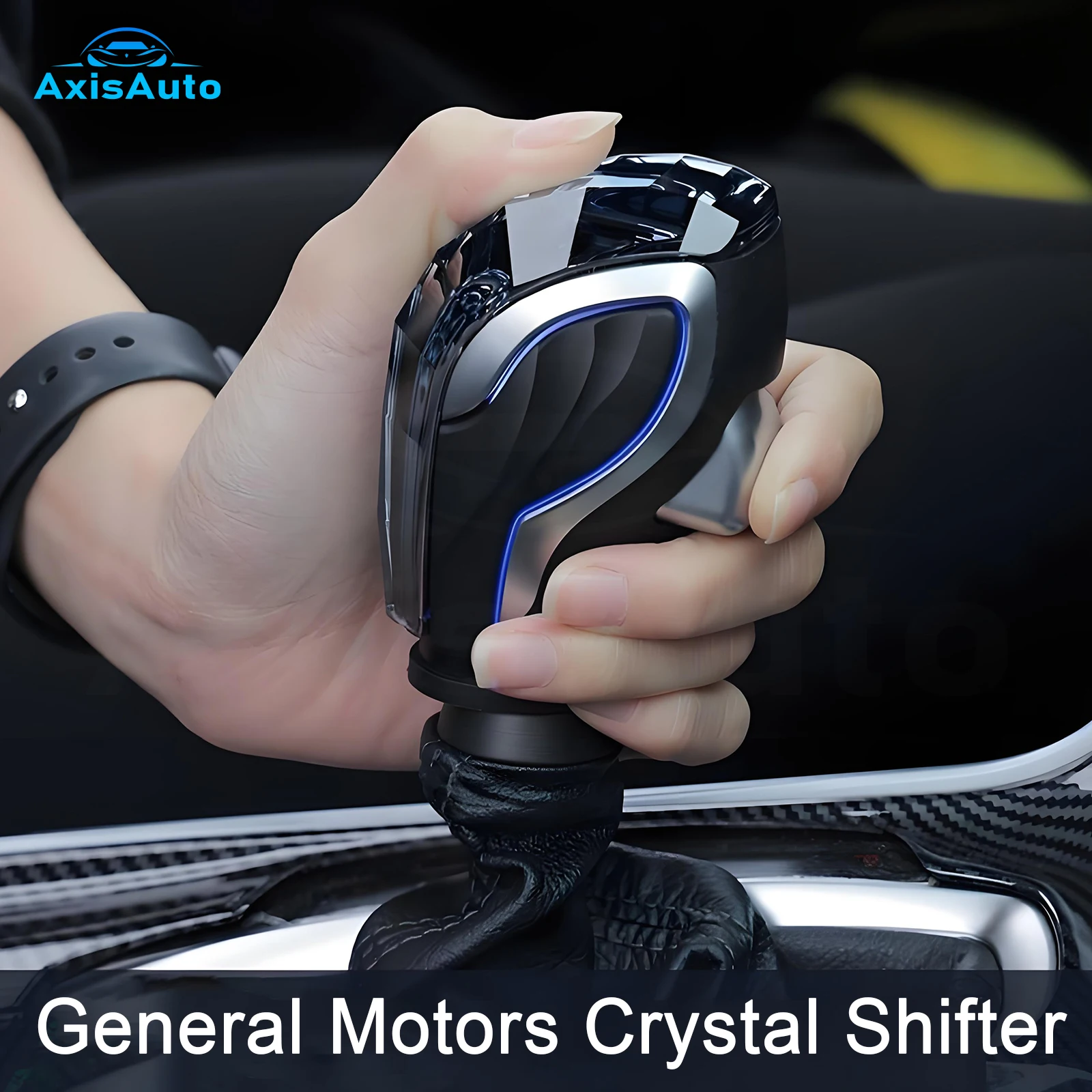 For Honda/Toyota/Kia/Hyundai/Nissan/Infiniti/Buick/Chevrolet/Ford/Cadillac Universal Car Accessories Crystal Shifter Gear Handle