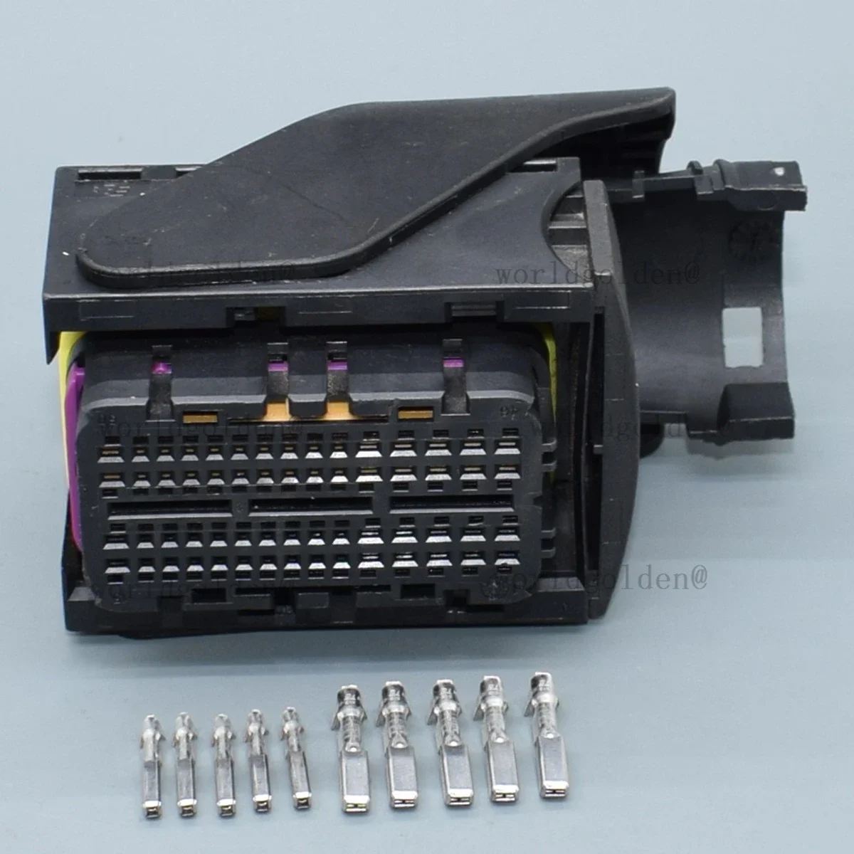 DJ7601-0.6-1.5-21 2-1534903-3 60Pin ECU Socket car connector for Universal Vehicles Diesel Truck Electronic Harness Assembly