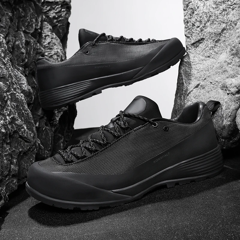 

Мужская походная обувь 2026, дышащая легкая сетка, высококачественные мужские треккинговые кроссовки для скалолазания, нескользящие роскошные дизайнерские уличные кроссовки
