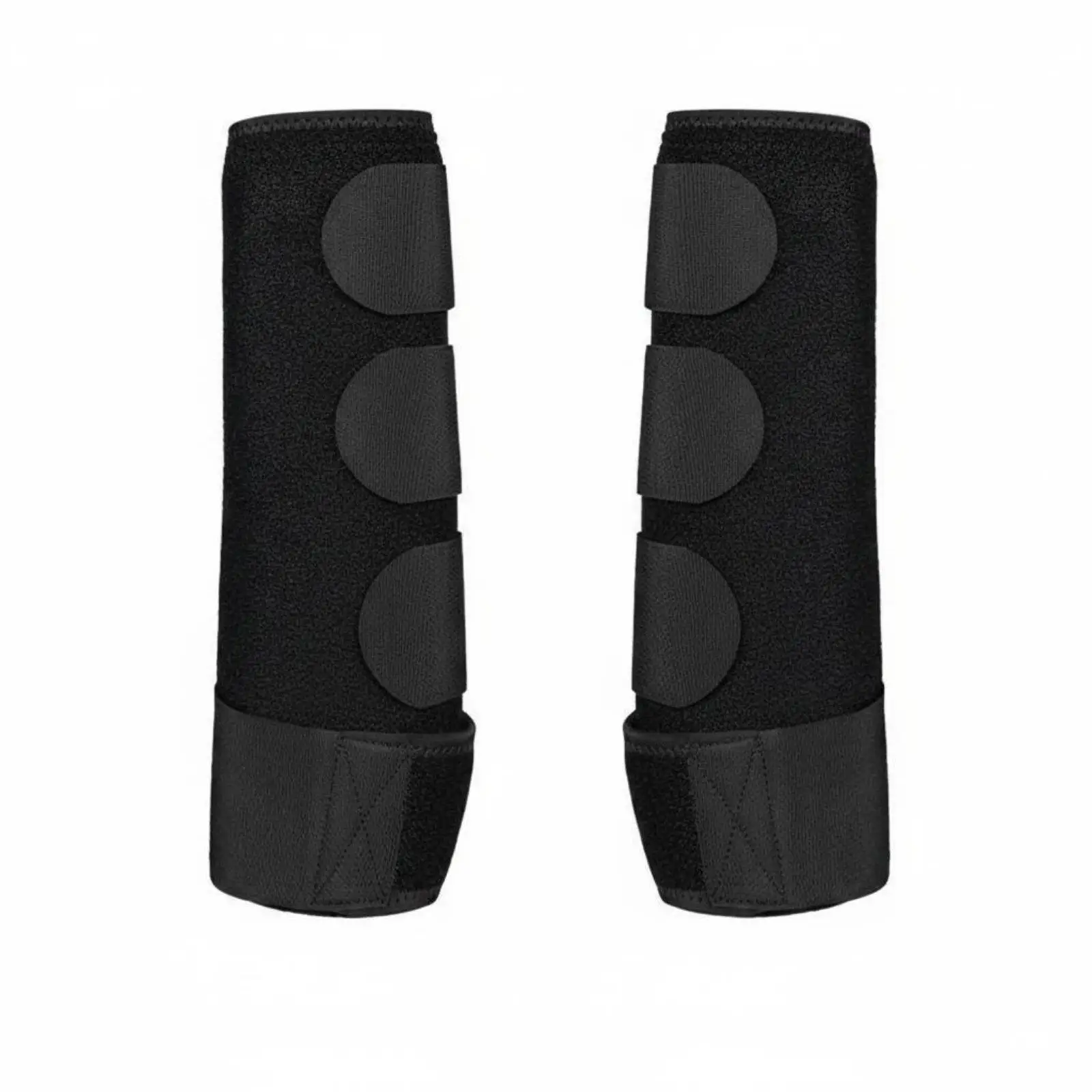 Horse Tendon Boots Equestrian Leg Guard with Hook-and-loop Fasteners Leg Protection Boot for Outdoor Riding Activities