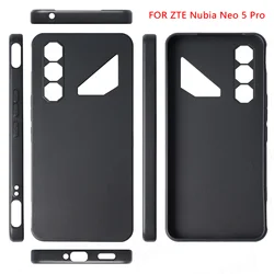 Case For ZTE Nubia NEO 5 GT / NEO 5Pro / NEO5 5G High Quality White Black Phone Shell Matte Soft Cover