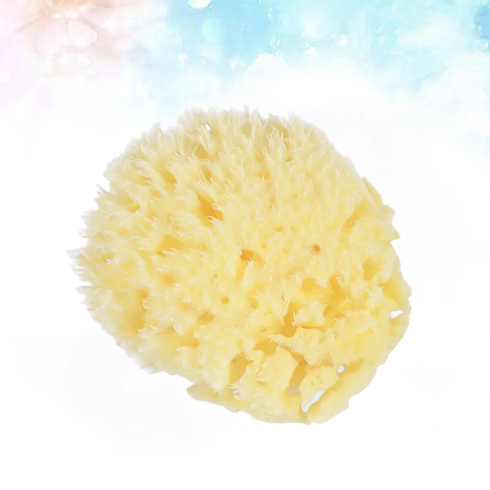 Skin-friendly Sponge Bath Shower Massaging Natural Honeycomb Absorbent Lathering