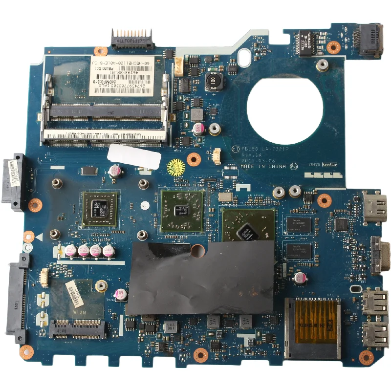 

PAILIANG Laptop motherboard For ASUS K43B K43BR K43BY X43B X43U K43U Mainboard LA-7321P 100% TESTED