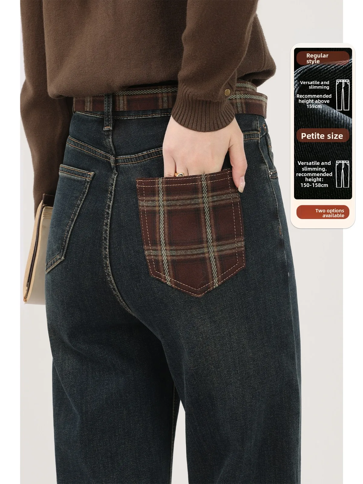 

Прямые синие джинсы с высокой талией, женские свободные широкие брюки небольшого размера, повседневные винтажные джинсовые брюки для женщин