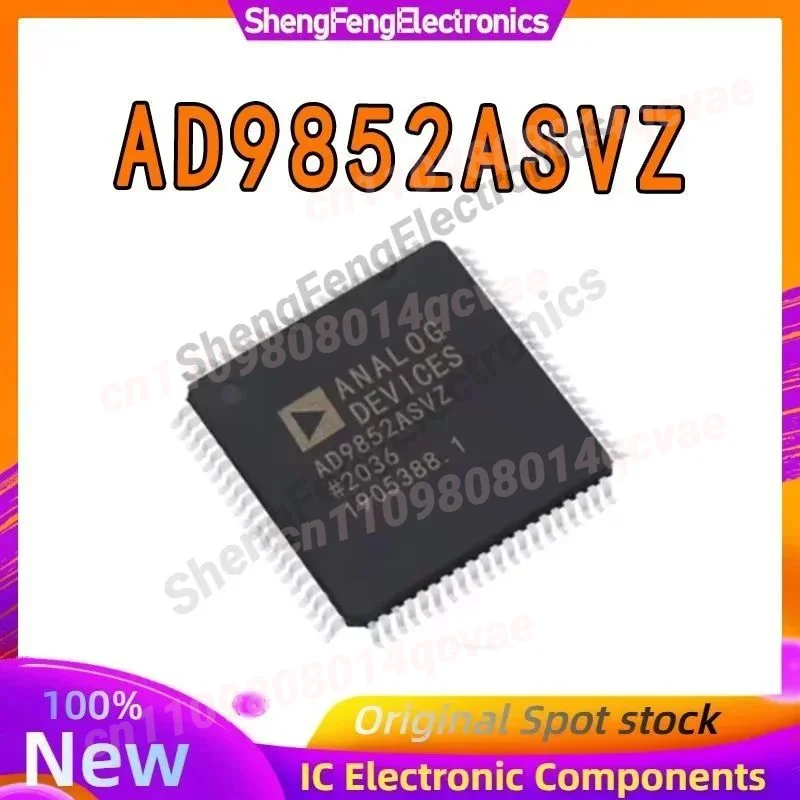 

AD9852ASVZ ADI TQFP-80 прямой цифровой синтезатор частоты, оригинальный, в наличии