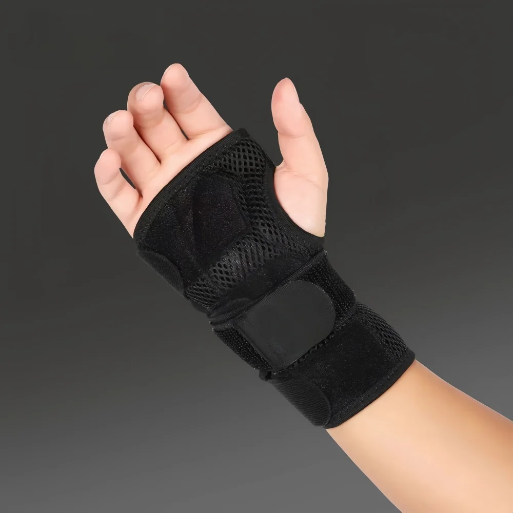 1PCS Wrist Support Carpal Tunnel Wrist Splint Protector Hand Brace Palm Wrap Wrist Injury Fracture Fixed Orthopedic Wristband