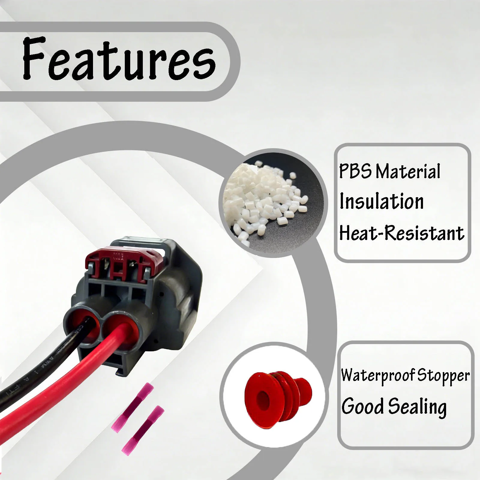 

Для Renault Grand Scenic 2009-2016, Espace 2015-2023: Адаптер-разъем для электрического троса ручного тормоза, замена, 8201625545