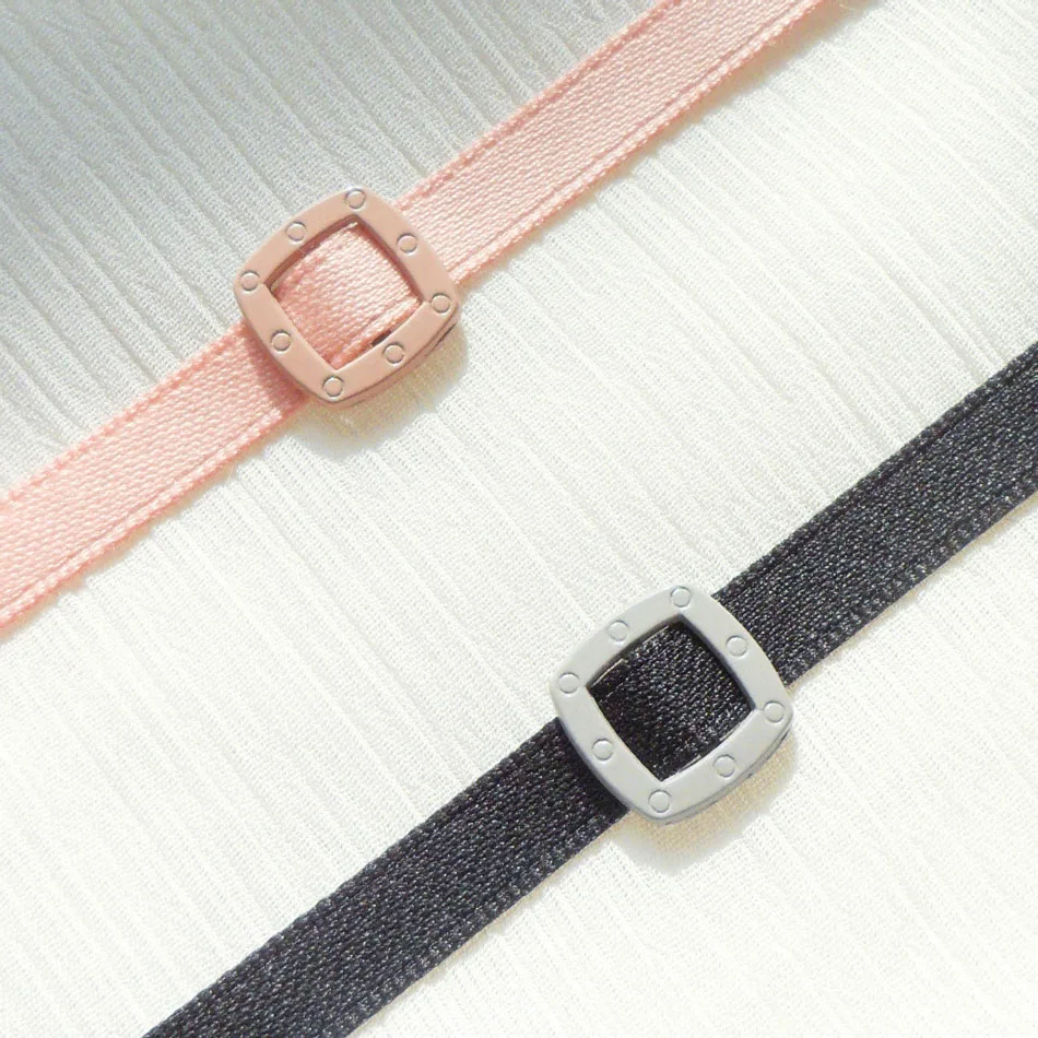 Pink & Black Sexy Choker Necklace for Women Fashion Button Clavicle Jewelry Accessory Gift for Ladies