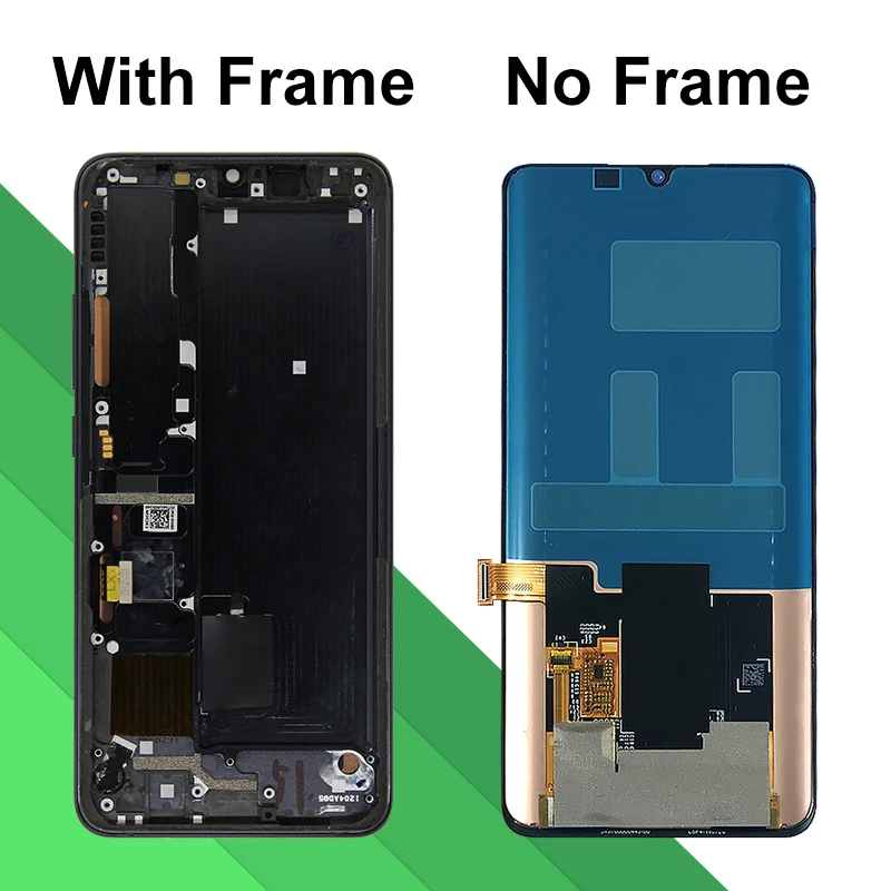 High Quality For XiaoMi Note 10 LCD For XiaoMi Note 10 Pro Display M1910F4G Touch Screen Digitizer For XiaoMi CC9 Pro LCD Replac