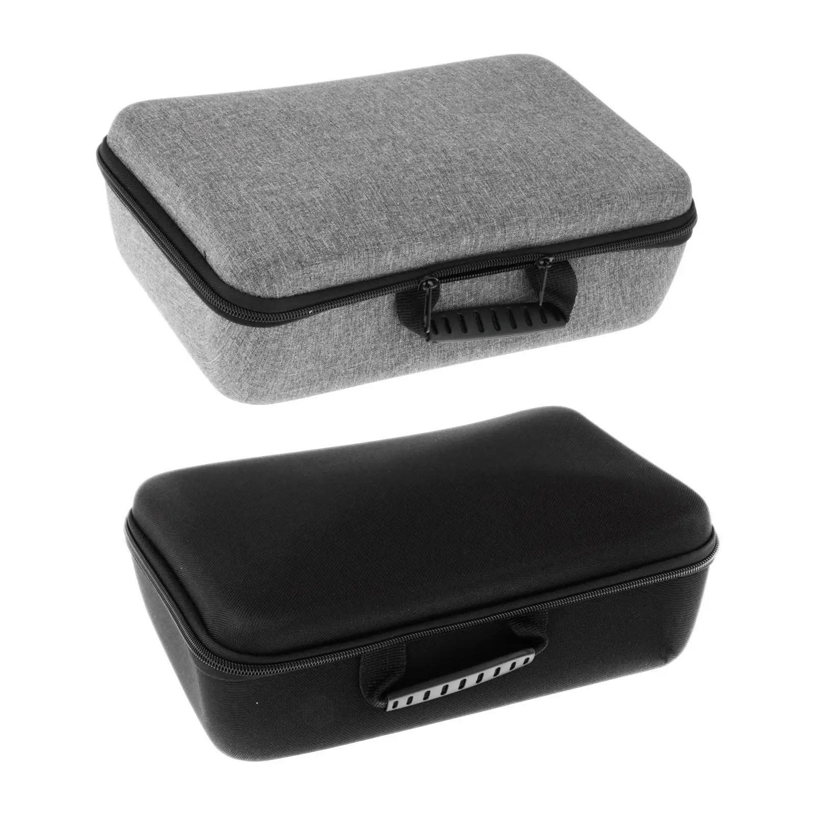 Instrument Tool Box Portable Impact Resistant Suitcase Zipper Closure Multifunctional Dustproof with Handle Travel Carry Case