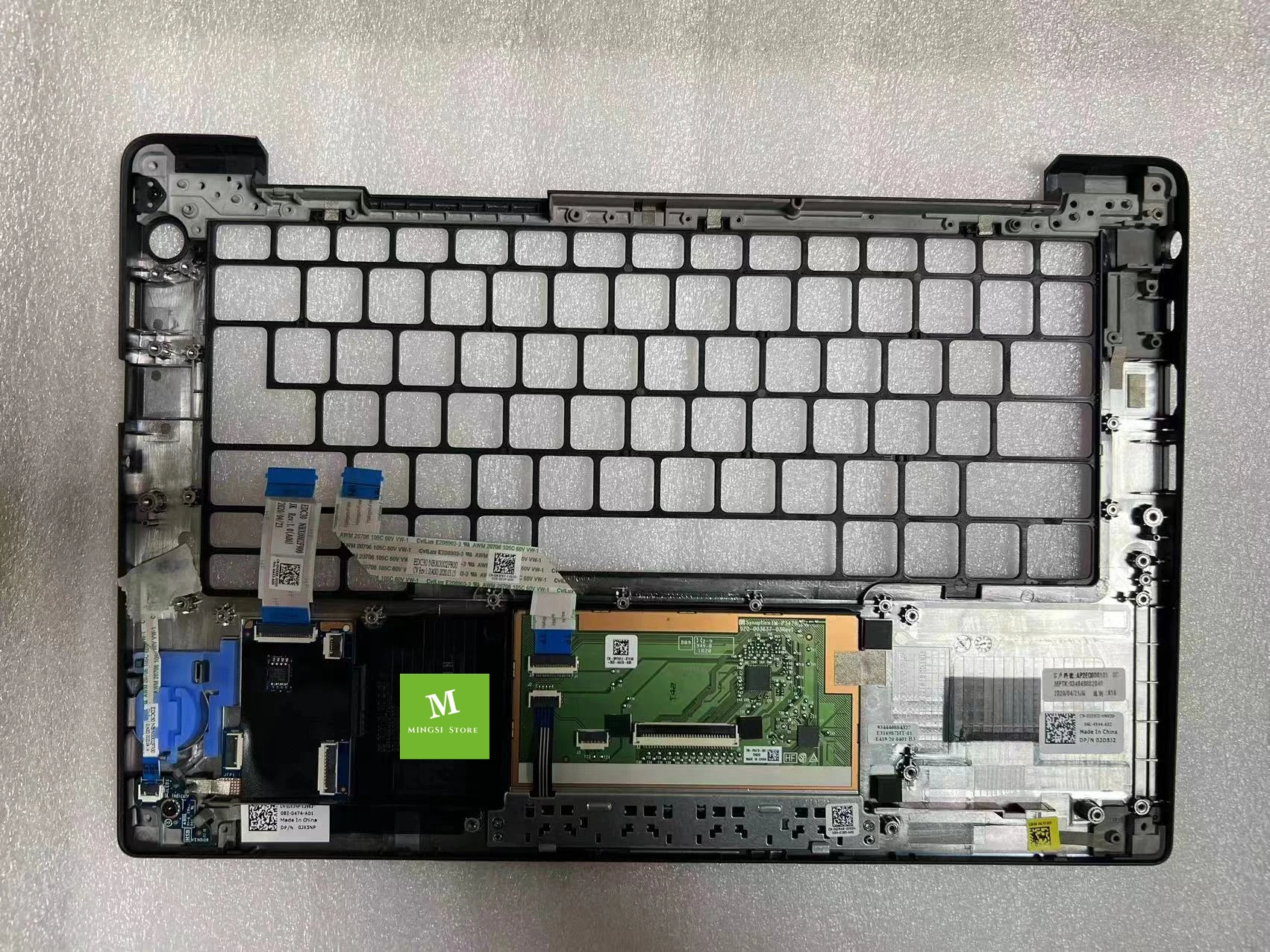 FOR Dell Latitude 7300 Palmrest Touchpad Frame Chassis Assembly 02D5J2 2D5J2 Bottom COVER