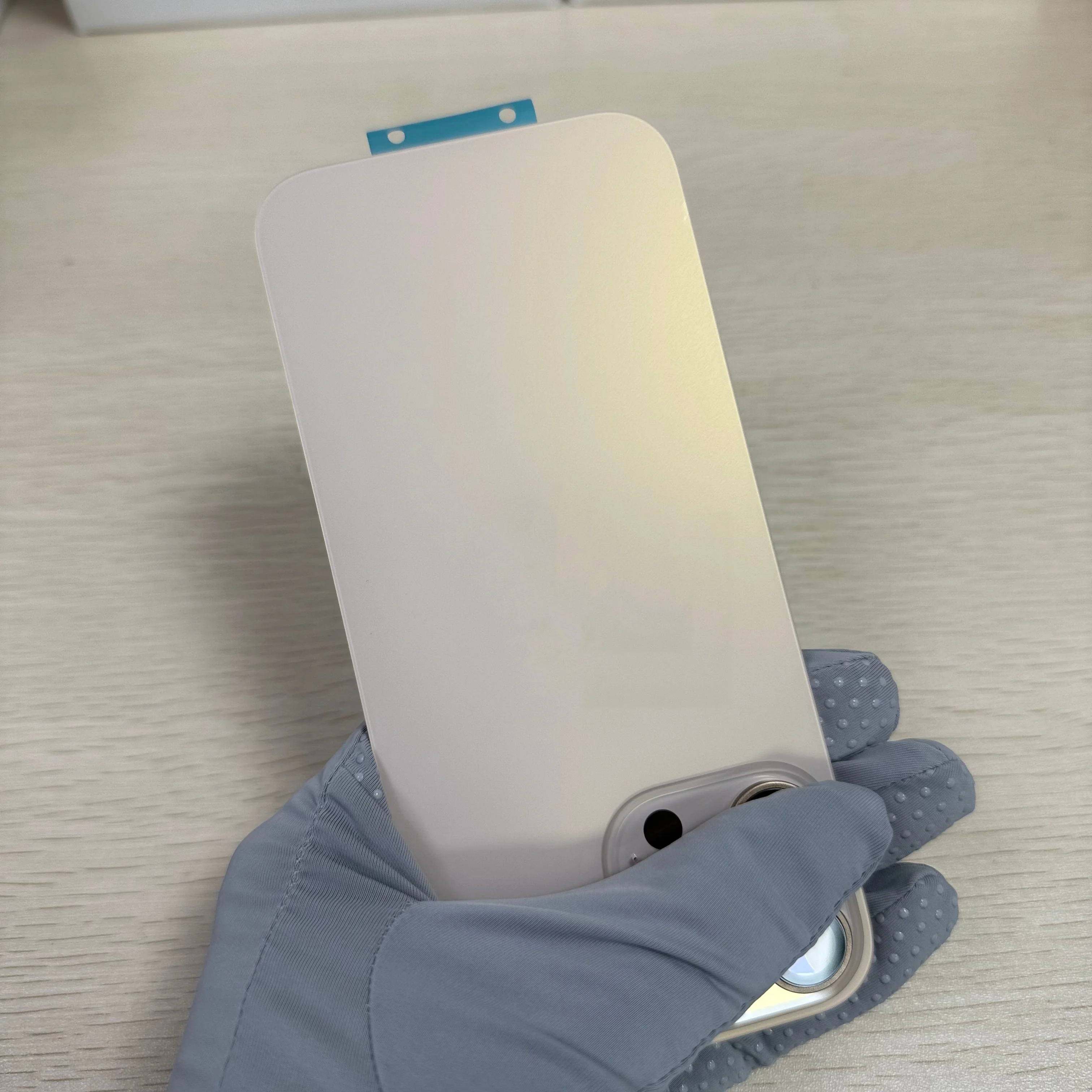 Rear Back Glass Replacement For iPhone 15 Pro 16 Pro Max Rear Cover With Camera Lens Bracket Built-in Magnets Repair Spare Parts image 4