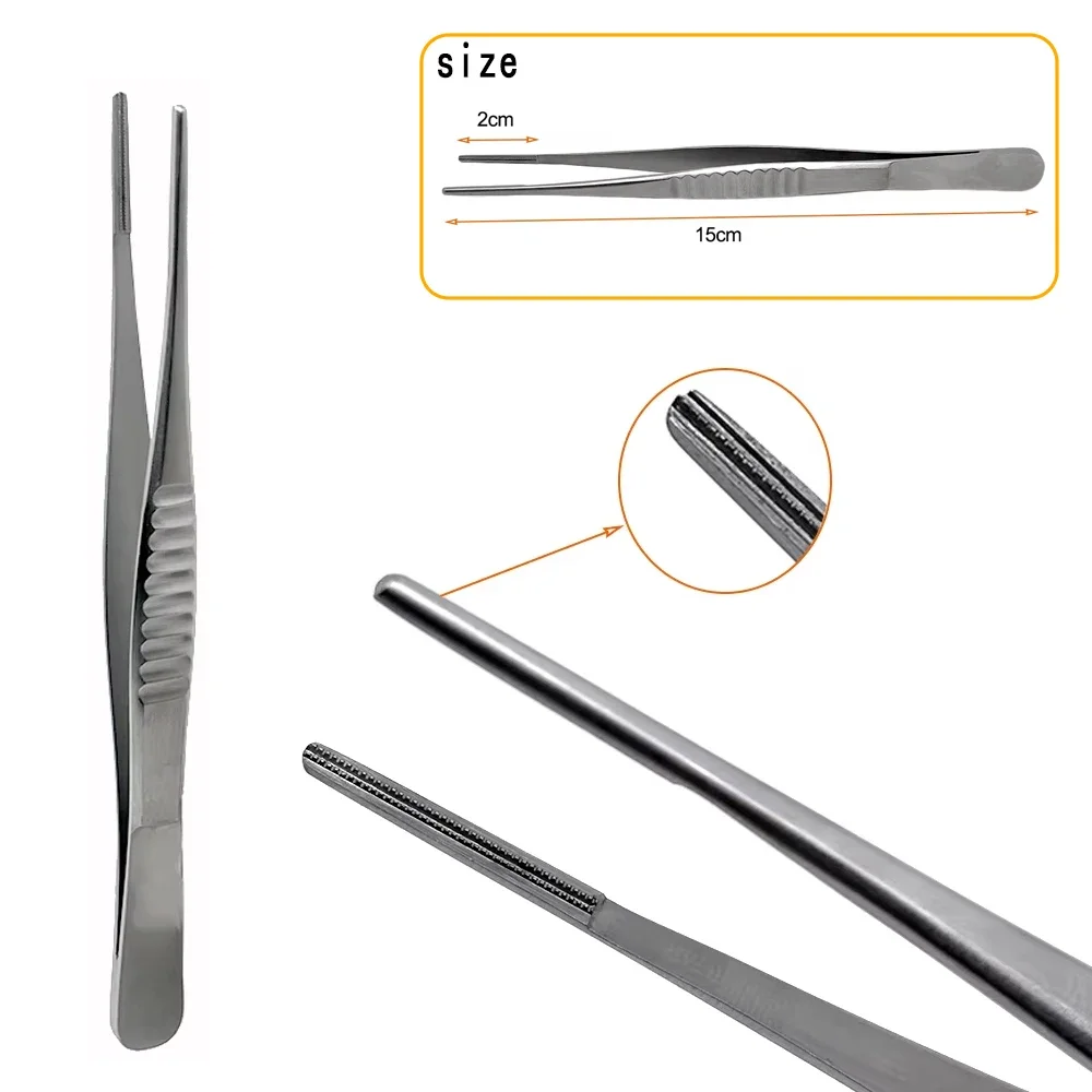 Debakey Forceps Atraumatic Tissue Forceps Vascular Procedures Surgical Tweezers