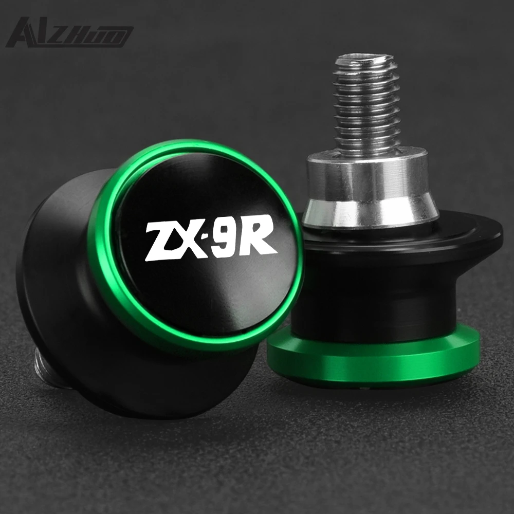 ZX9R Motorcycles Accessories For KAWASAKI ZX9R ZX-9R 1998-1999 2000 2001 2002 2003 8MM Swingarm Spools Rear Stand Screws Sliders