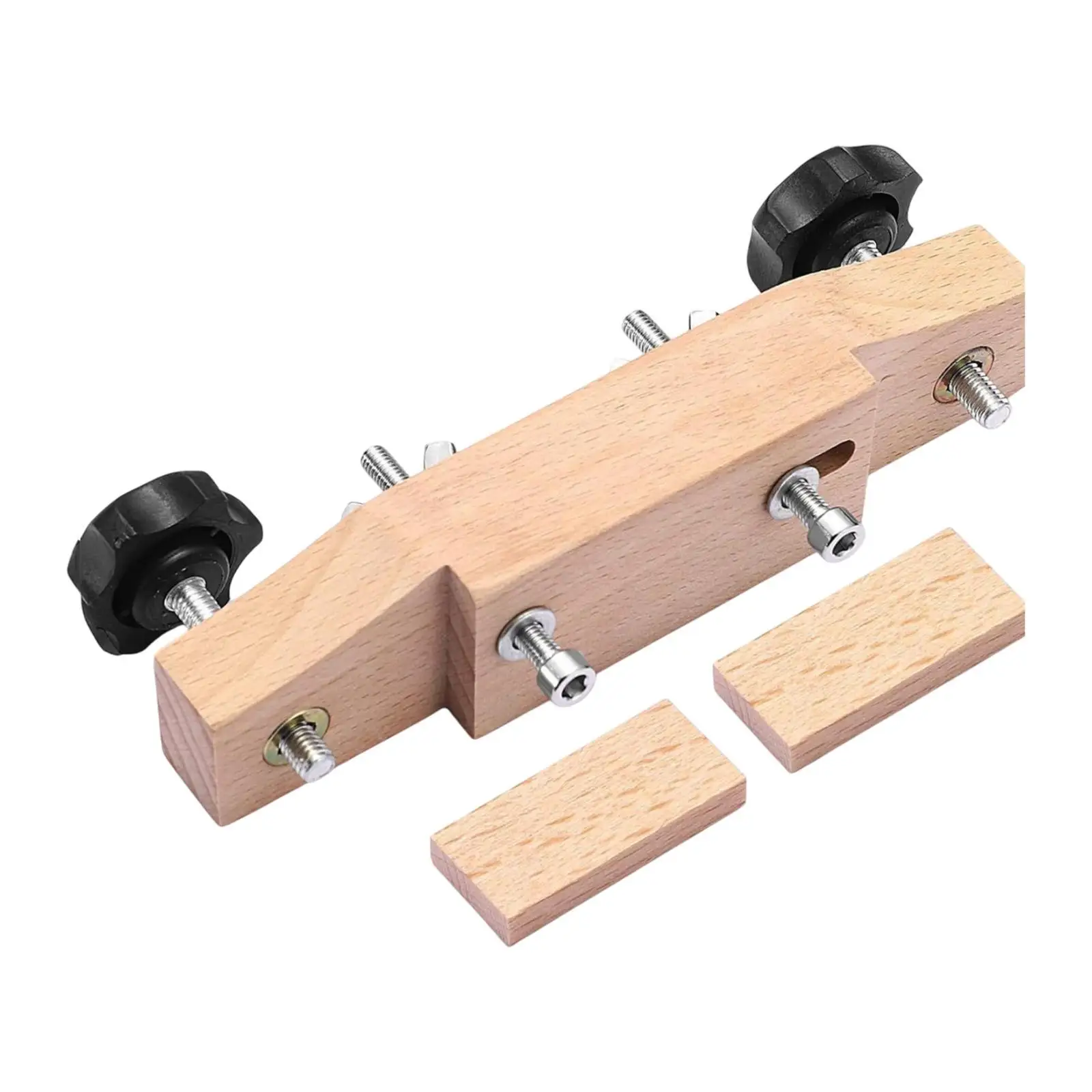Acoustic Guitar Bridge Clamp Portable Easy DIY Maintenance Maple Acoustic Luthier Tool for Guitars Musical Instrument Parts