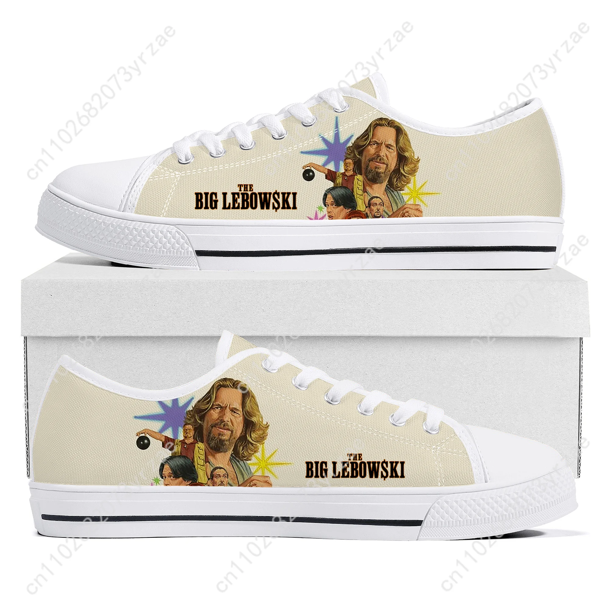 The Big Lebowski Low Top High Quality Sneakers Men Women Teenager Canvas Sneaker Casual Shoes Fashion Patterns Custom Made Shoes
