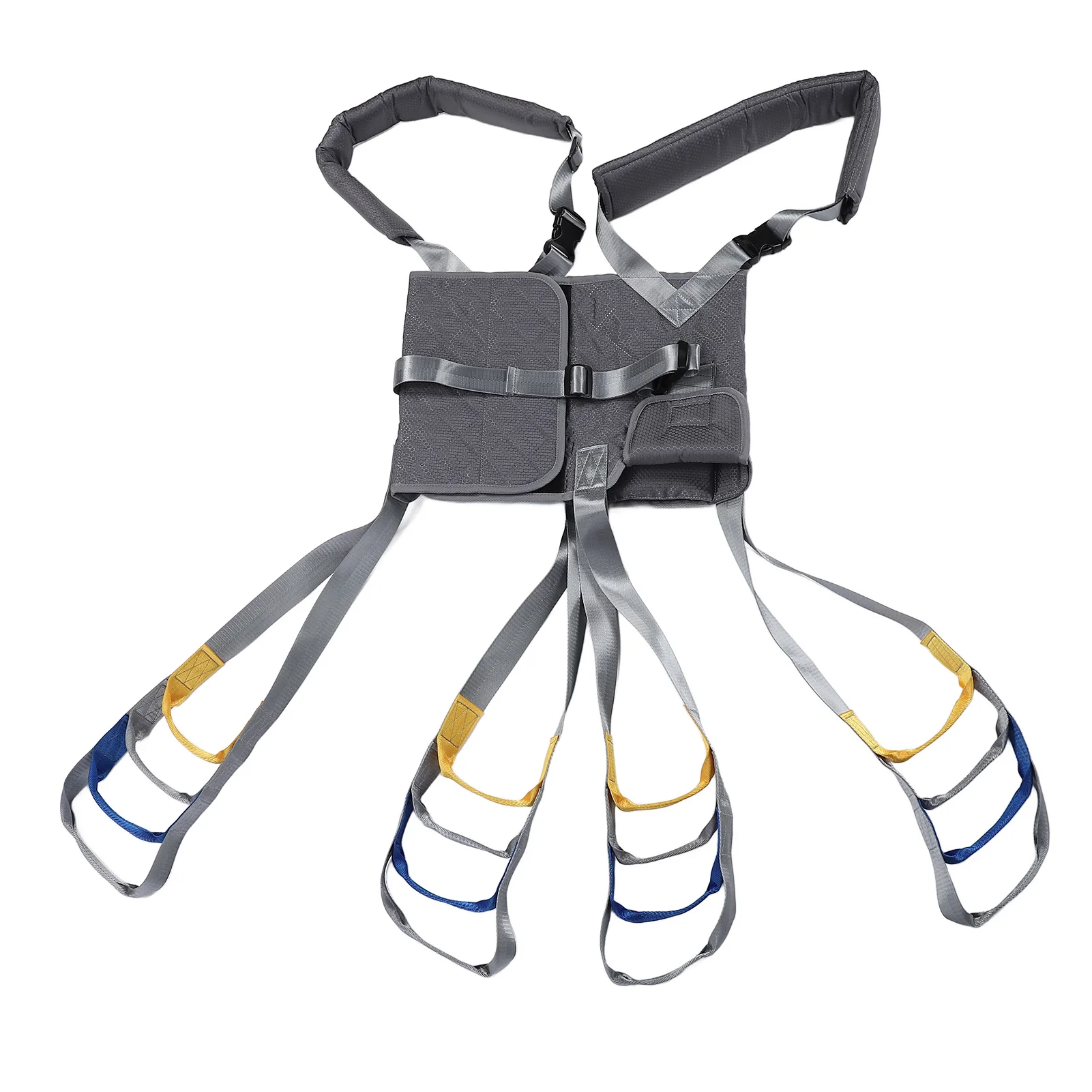 Walking Sling Comfortable Support Adjustable Padded Training Patient Lift Walking Sling Standing Harness S for Disabled