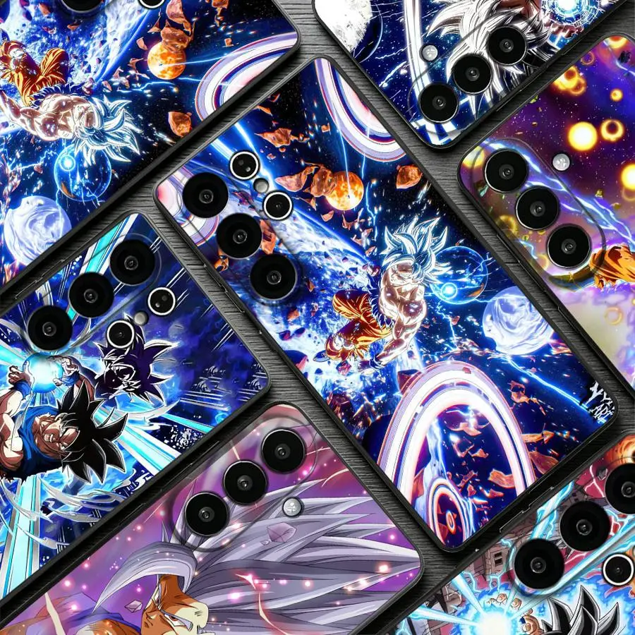 Phone Cover Case for Samsung Galaxy S26 Ultra Note 20 8 9 10 S25 Plus S26+ S24+ S20 S10 S9 S25+ S24 S23 S21 FE D-ragon Balls