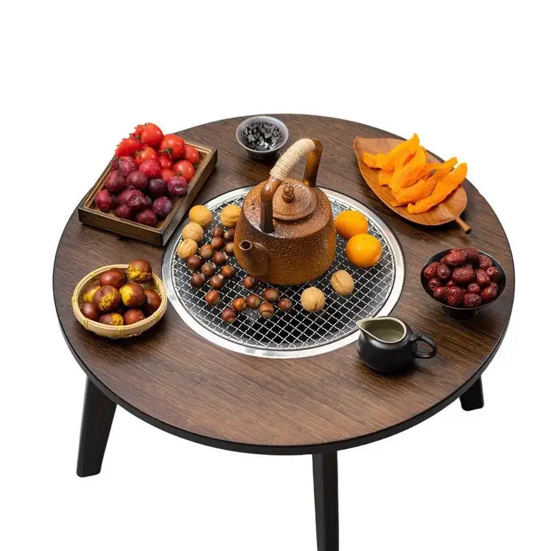 

bay window, small table, tatami, small coffee table, Japanese style, surrounding stove