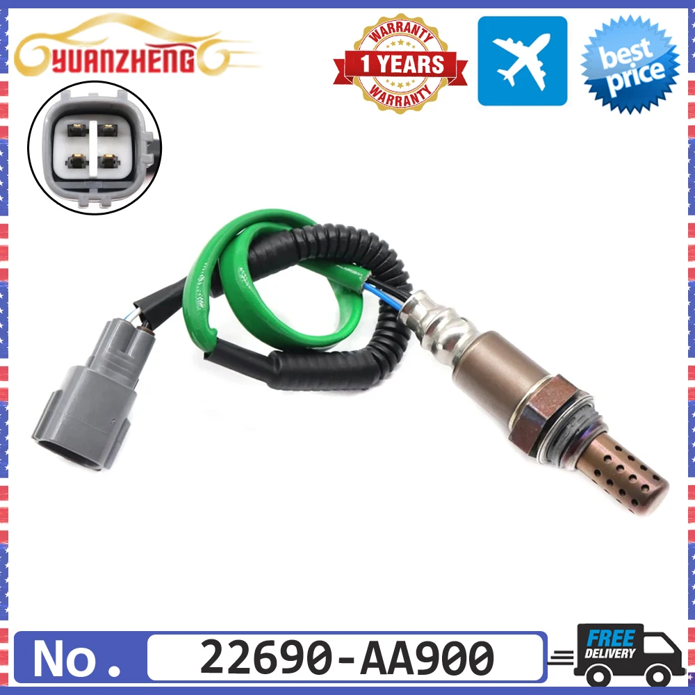 NEW Downstream Rear Air Fuel Ratio Lambda O2 Oxygen Sensor 22690-AA900 For Subaru Forester Impreza WRX  Tribeca 2.5L H4 08-14