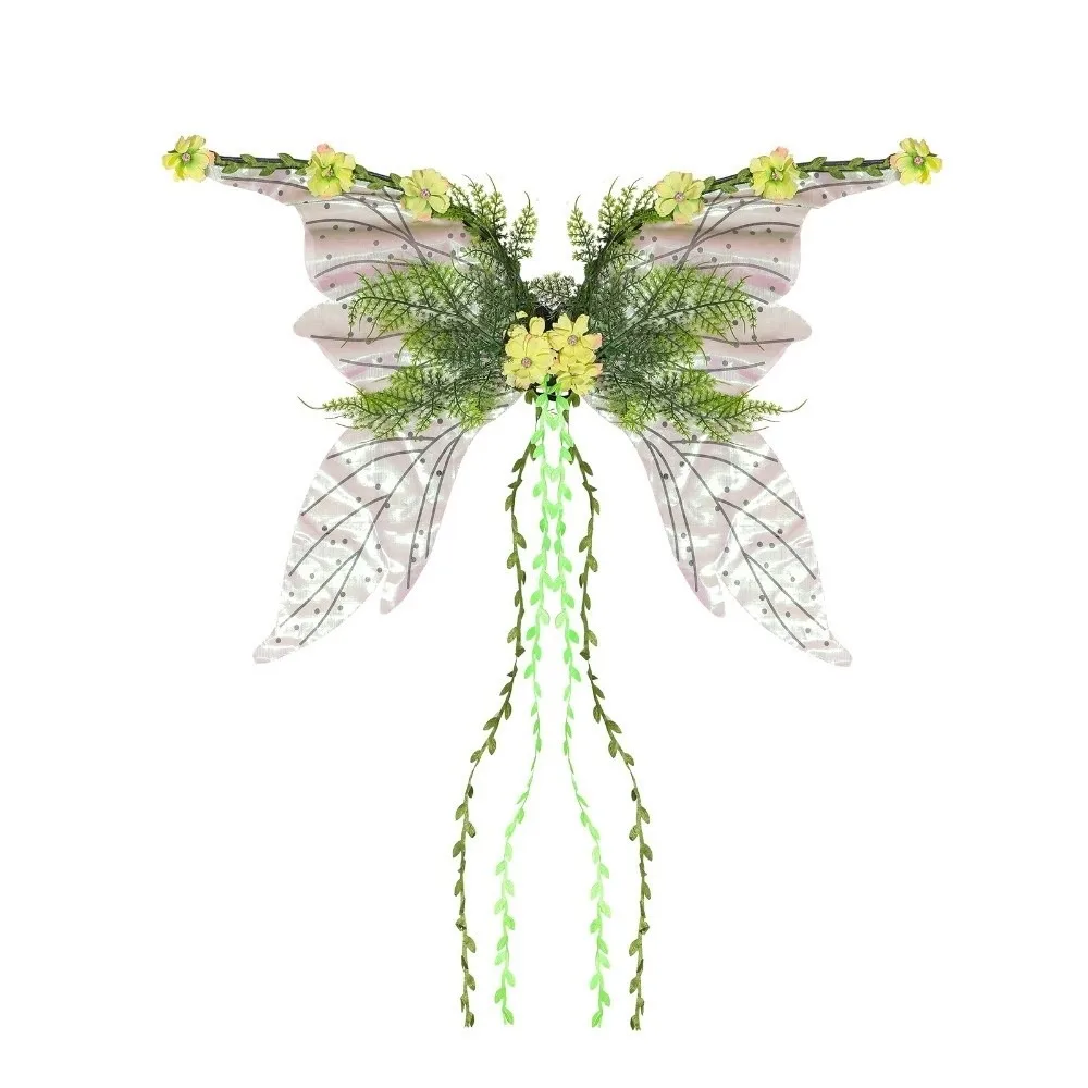

Personality Flower Butterfly Wing Large Cosplay Props Cosplay Wing Dance Show Sparkle Cosplay Costumes Atmosphere Decoration