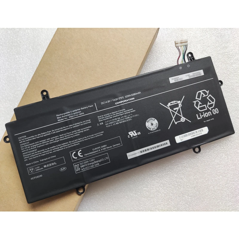 

Genuine PA5171U-1BRS PLM01U-002005 Laptop Battery 14.8V 52WH For Toshiba ChromeBook 13.3" CB30A CB30-102 CB30-A3120 CB35-A3120