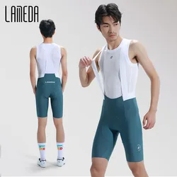 Lameda Bicycle Shorts Pants Breathable Men's Cycling Bibs Shorts High Elastic Cycling Shorts With Pockets Mtb Cycling Clothing