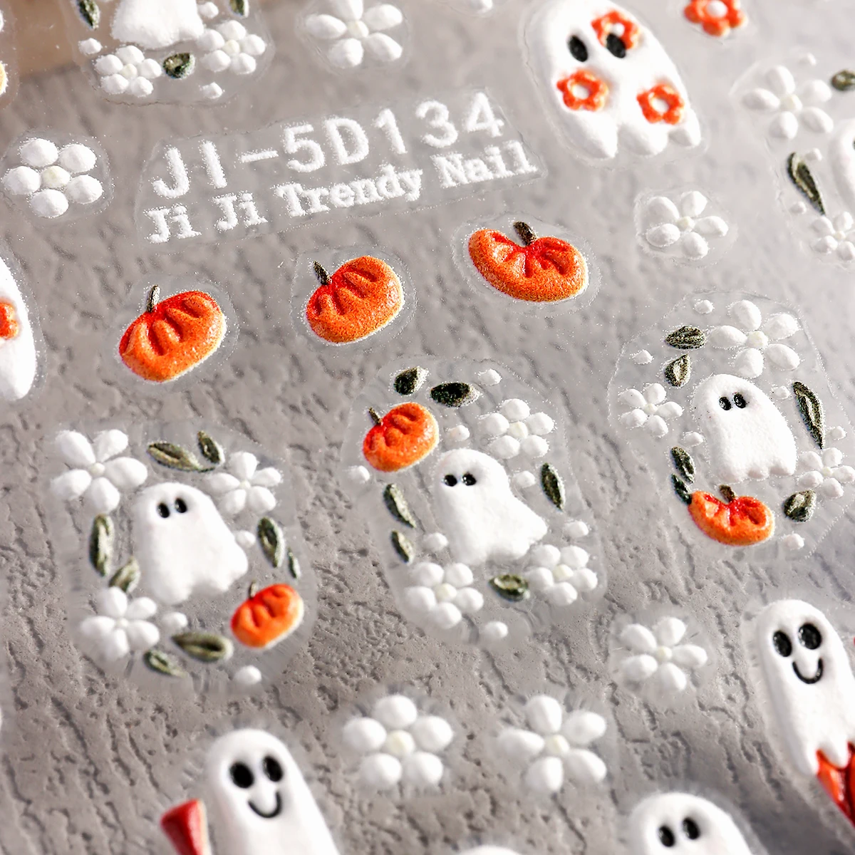 5D Embossed Halloween Nail Sti - огляд і ціна Nail Art Gothic