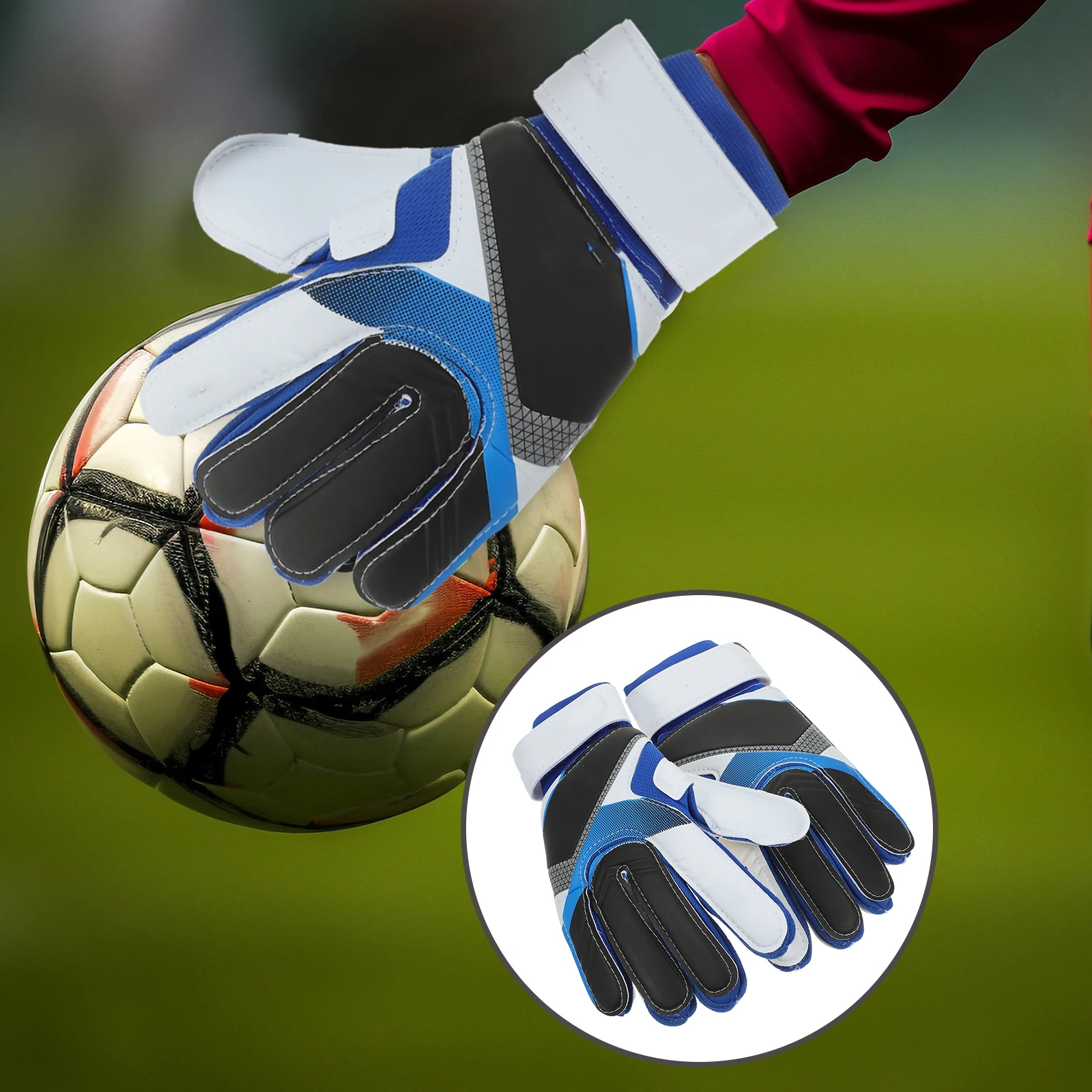 Sarung Tangan Sepak Bola Sarung Tangan Pelindung Kiper Sarung Tangan Sepak Bola Junior Remaja Tahan Air Nyaman Untuk Luar Ruangan Dalam Ruangan