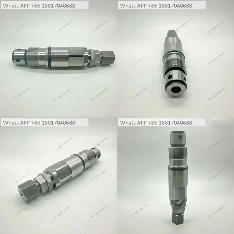 1PC 14552973 Main Relief Valve Assy for Excavator EC360 Compatible Replacement Part Heavy Duty Hydraulic Component
