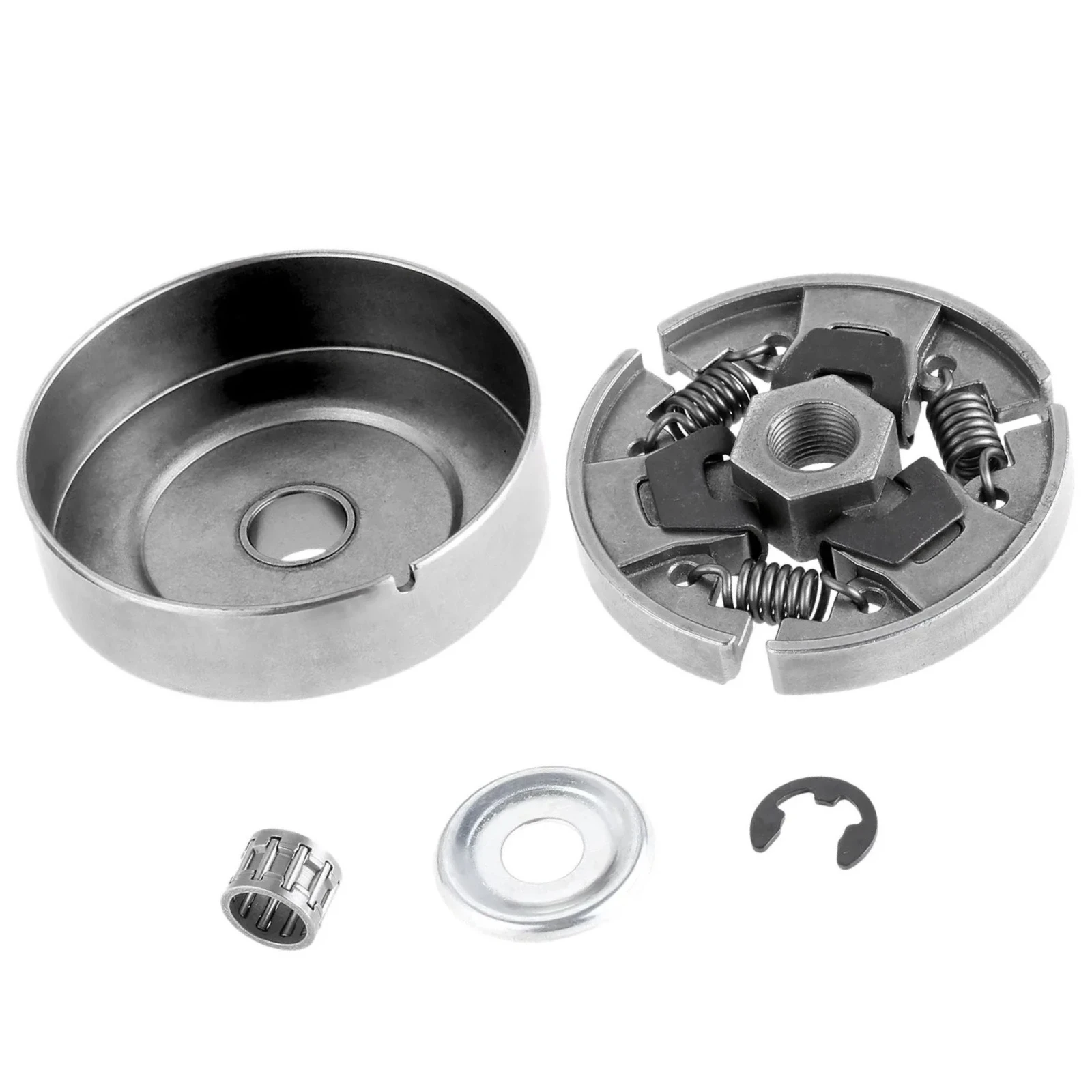 Garden Chainsaws 5 in 1 Clutch Drum Needle Bearing Washer E-clip Kit for STIHL 017 018 021 023 025 MS170 MS180 MS210 MS230 MS250