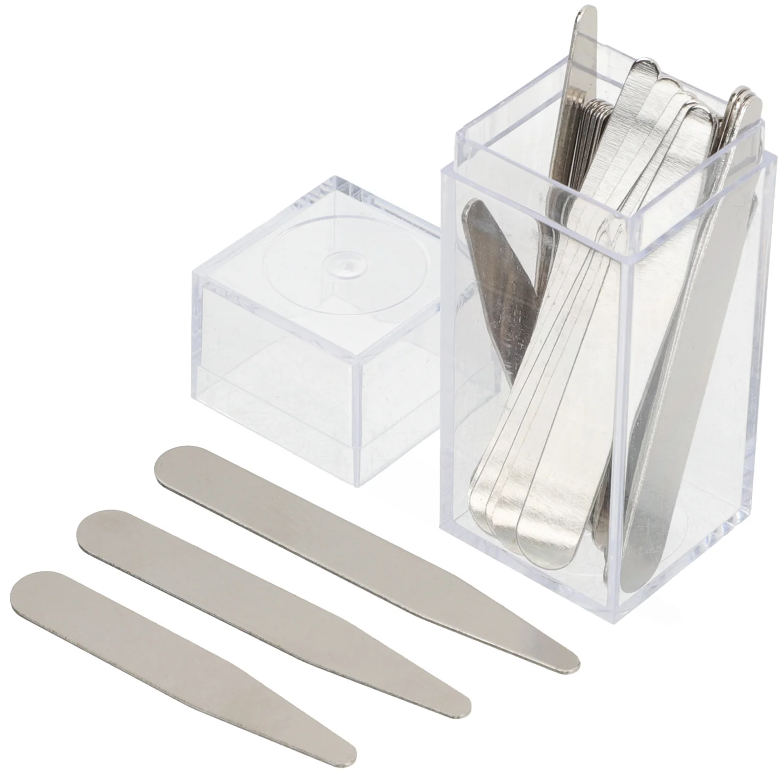 36 Uds. De cuello de camisa, moldeador de huesos, soporte ligero para hombres, insertos de camisa de vestir, accesorios