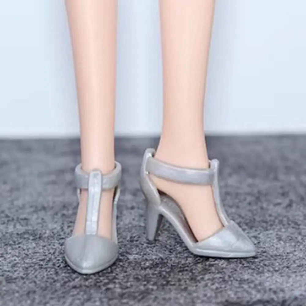 1 Pair 1/6 Doll Shoes High Heels Boots Super Model 30cm Figure Doll Sandal Original Doll Casual Shoes Doll Boot Doll Accessories