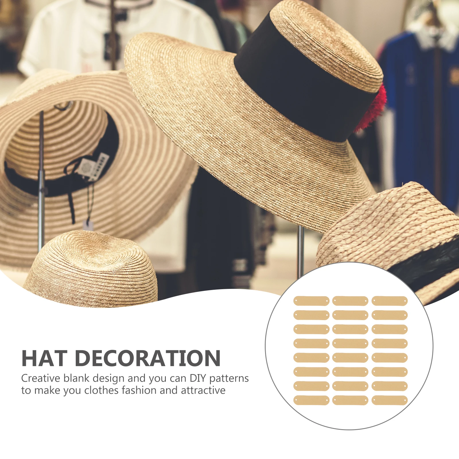 

100Pcs Premium Quality Tags for DIY Clothes Wallets Bags Craft Projects Tag Clothing DIY Label