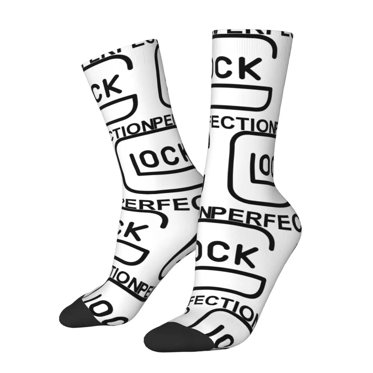 

GLOCK-Founding Partner Of Scholastic Action Shooting Socks All Season Long Socks Accessories for Man's Woman's Gifts