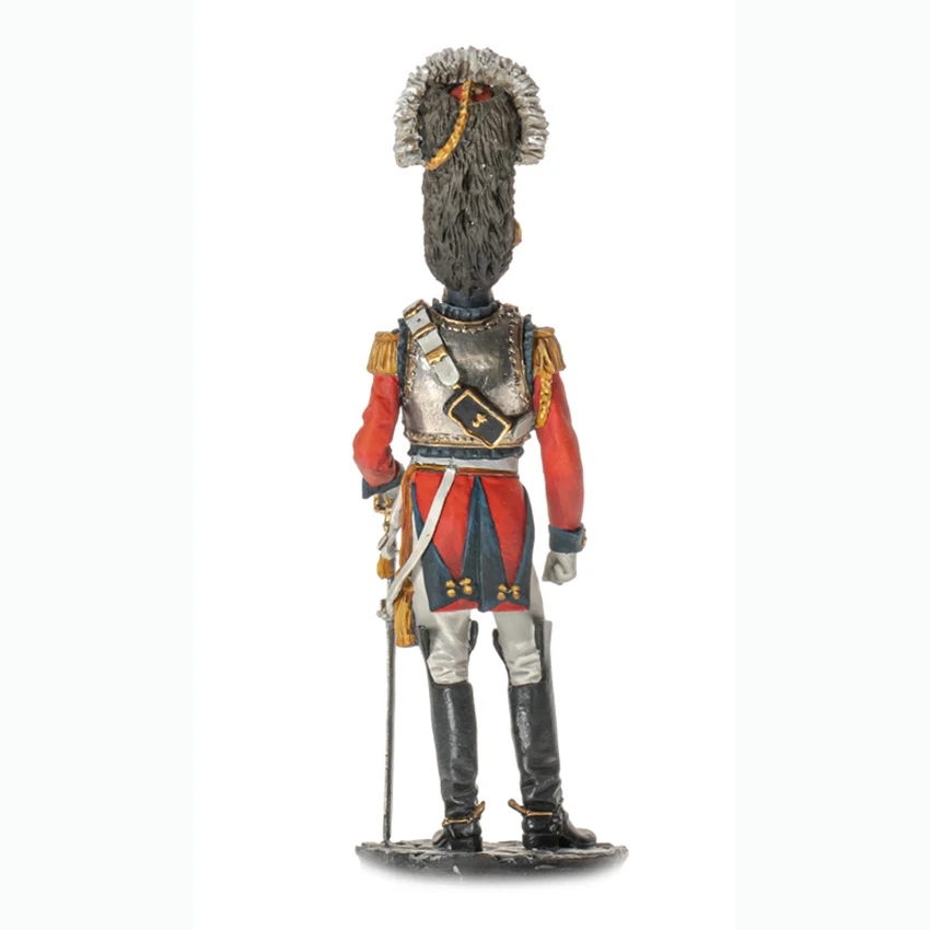 Unassambled Oberst 2. Lebens wächter alte Fantasie Soldat Figur Harz Figur Miniatur Modell Kits unbemalt