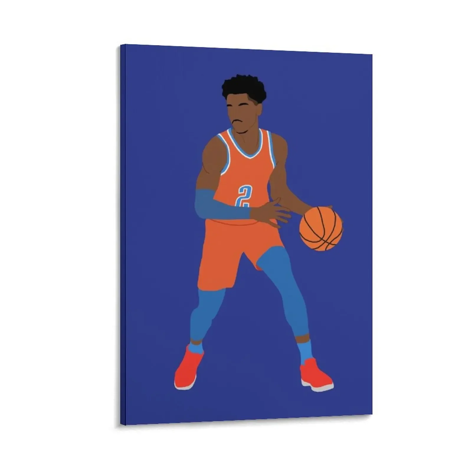 

Shai Gilgeous-Alexander Canvas Painting Posters on the wall home decoration luxury anime posters wall decoration paintings