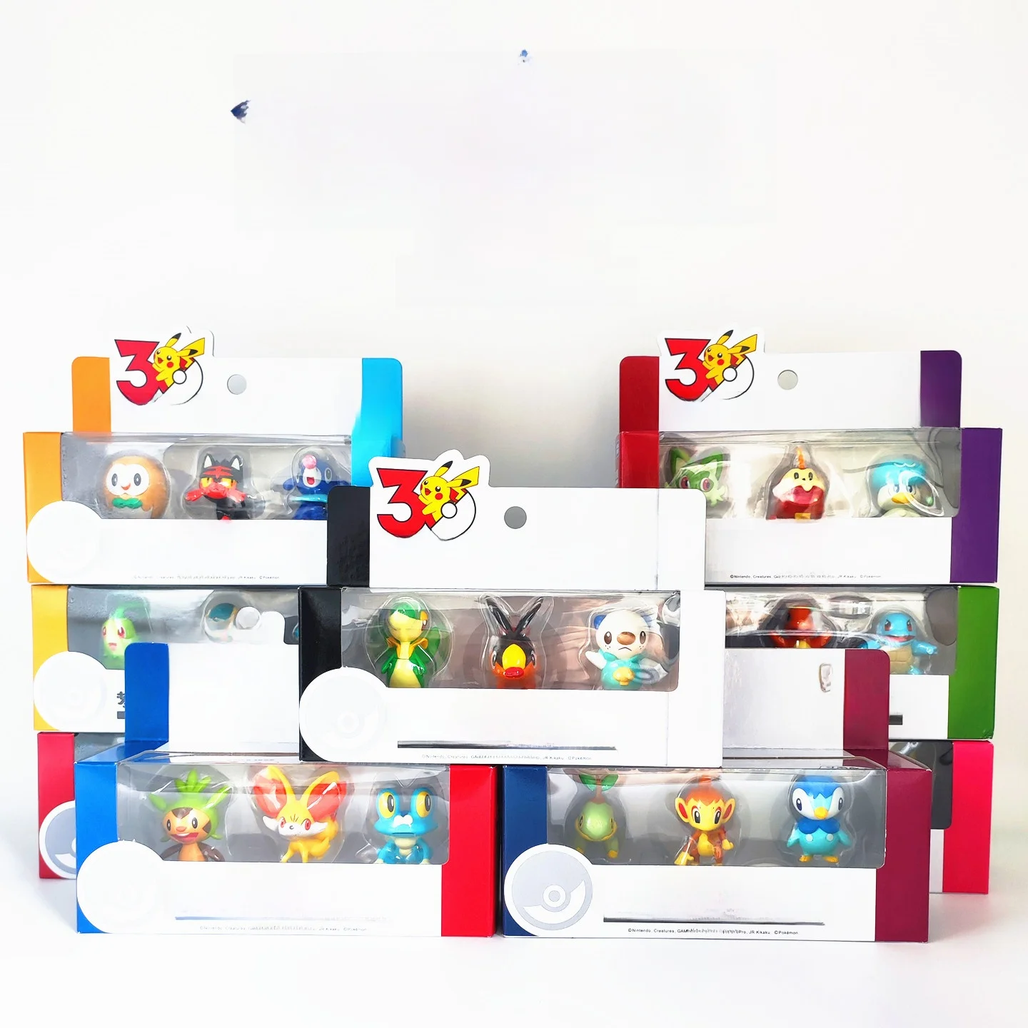 original-takara-tomy-pokemon-moncolle-3‑pack-set-regional-starter-figures-collectible-mini-doll-model-desktop-ornament-kids-toy