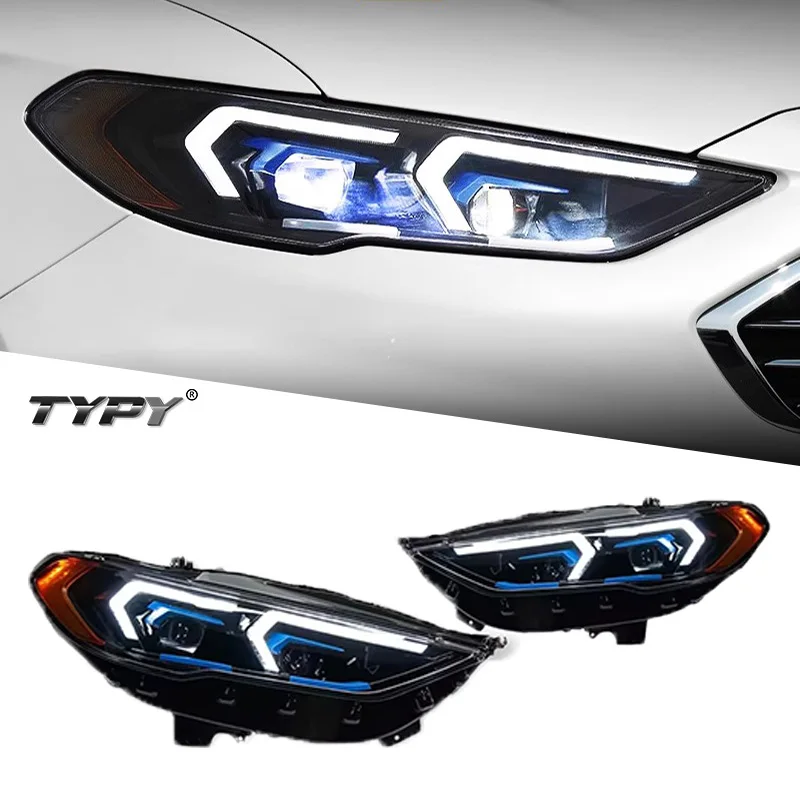 

TYPY Car For Ford Mondeo LED Headlights Upgrade Modified to New DRL Dynamic Turn Signal LED Headlight Auto Accessories 2017-2020