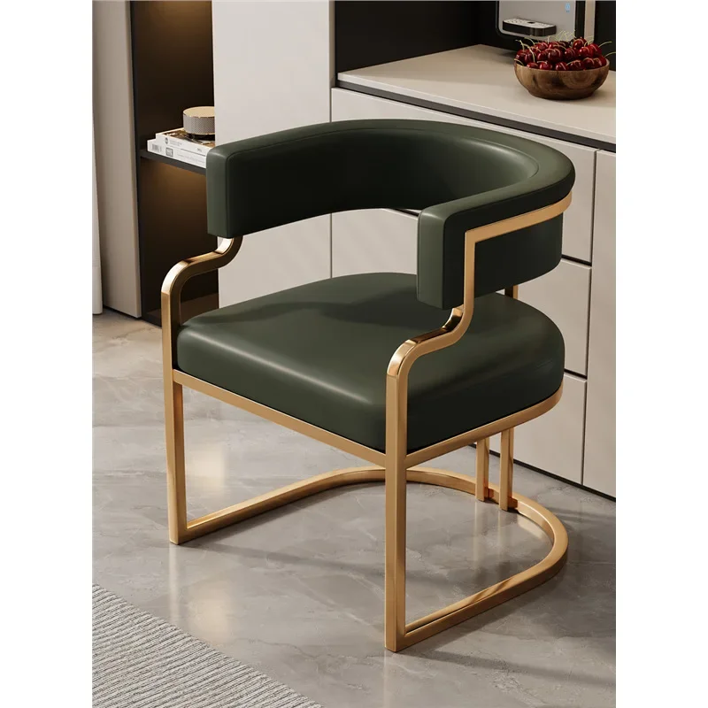 Dining chair Home beauty salon Hotel reception chair Nail salon Customer meeting chair   household goods