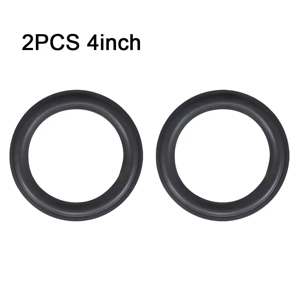 2PCS Speaker Foam Surround Edge Rings Repair Kit 2Pcs 4/5/6.5/8/10/12 Inches DIY Speaker Surround Repair Rubber Replacement